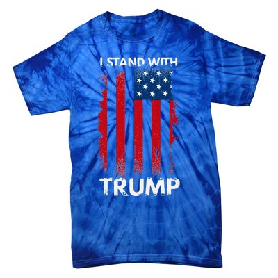 I Stand With Trump Pro Trump Tie-Dye T-Shirt