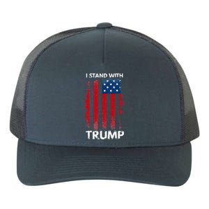 I Stand With Trump Pro Trump Yupoong Adult 5-Panel Trucker Hat