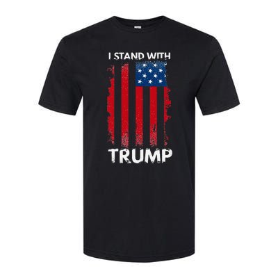 I Stand With Trump Pro Trump Softstyle® CVC T-Shirt