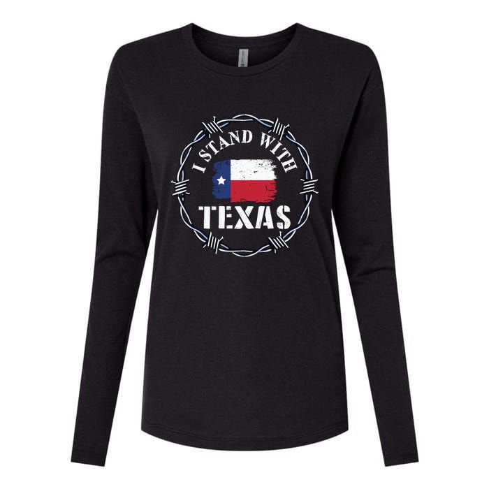 I Stand With Texas Come And Take It Womens Cotton Relaxed Long Sleeve T-Shirt