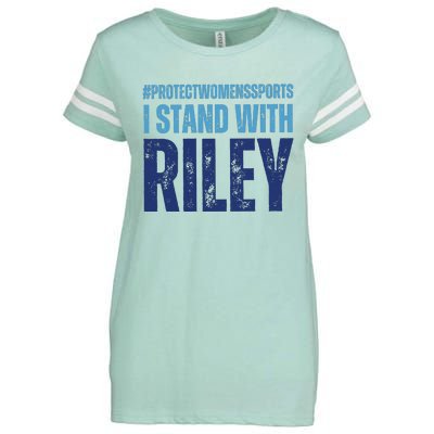 I Stand With Riley Protect Womens Sports Enza Ladies Jersey Football T-Shirt