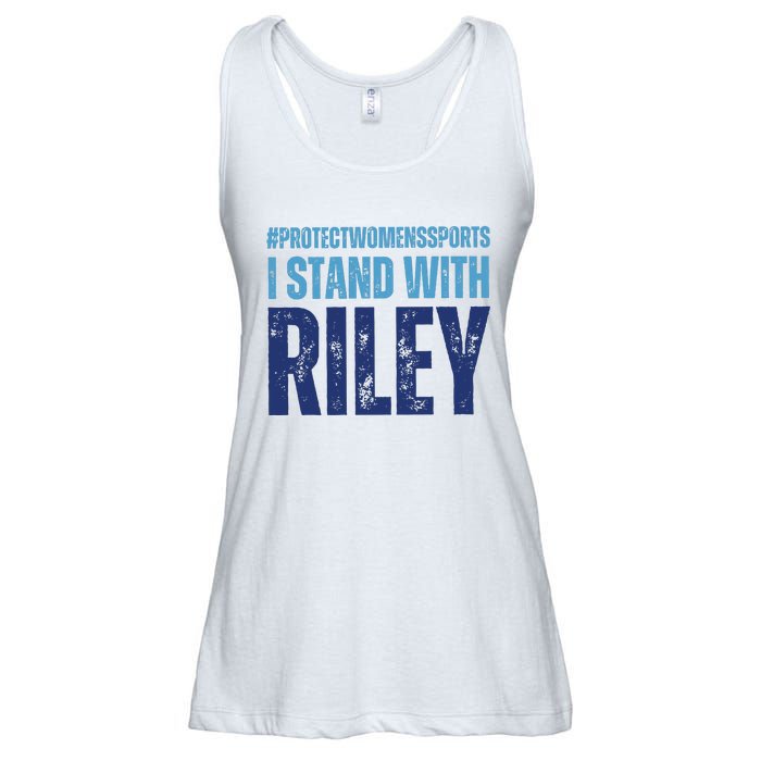 I Stand With Riley Protect Womens Sports Ladies Essential Flowy Tank