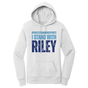 I Stand With Riley Protect Womens Sports Women's Pullover Hoodie