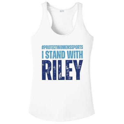 I Stand With Riley Protect Womens Sports Ladies PosiCharge Competitor Racerback Tank