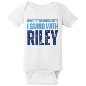 I Stand With Riley Protect Womens Sports Baby Bodysuit