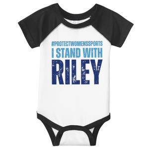 I Stand With Riley Protect Womens Sports Infant Baby Jersey Bodysuit