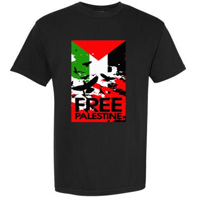 I Stand With Palestine For Their Freedom Free Palestine Garment-Dyed Heavyweight T-Shirt