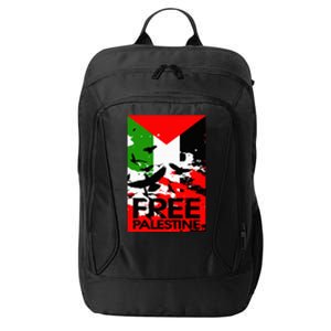 I Stand With Palestine For Their Freedom Free Palestine City Backpack