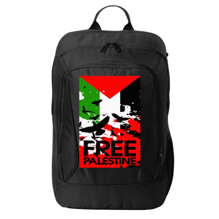 I Stand With Palestine For Their Freedom Free Palestine City Backpack