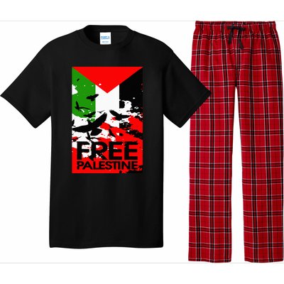 I Stand With Palestine For Their Freedom Free Palestine Pajama Set