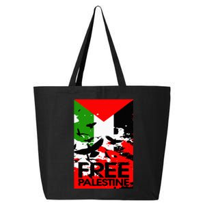 I Stand With Palestine For Their Freedom Free Palestine 25L Jumbo Tote