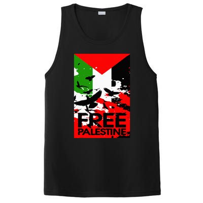 I Stand With Palestine For Their Freedom Free Palestine PosiCharge Competitor Tank