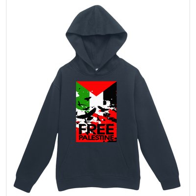 I Stand With Palestine For Their Freedom Free Palestine Urban Pullover Hoodie