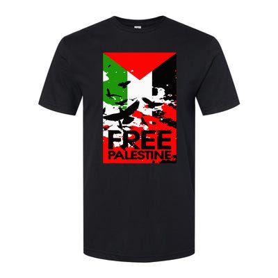 I Stand With Palestine For Their Freedom Free Palestine Softstyle CVC T-Shirt