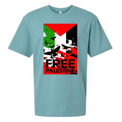 I Stand With Palestine For Their Freedom Free Palestine Sueded Cloud Jersey T-Shirt