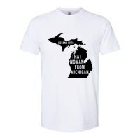 I Stand With That Woman From Michigan Softstyle® CVC T-Shirt