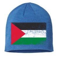 I Stand With Palestine Palestinians Flag Vintage Cute Gift Sustainable Beanie