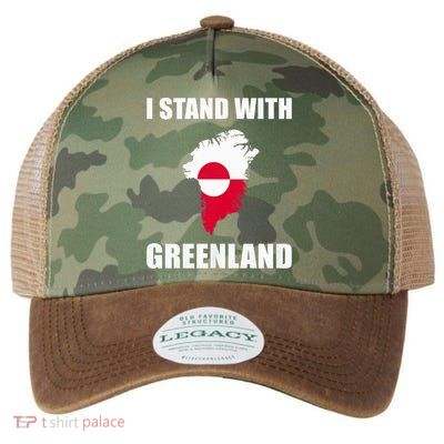I Stand With Greenland Shirt For Greenland Lovers Greenland  Legacy Tie Dye Trucker Hat