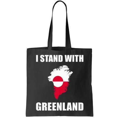 I Stand With Greenland Shirt For Greenland Lovers Greenland  Bag