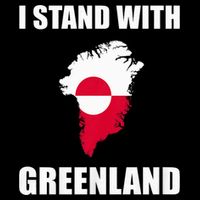 I Stand With Greenland Shirt For Greenland Lovers Greenland  Zip Tote Bag