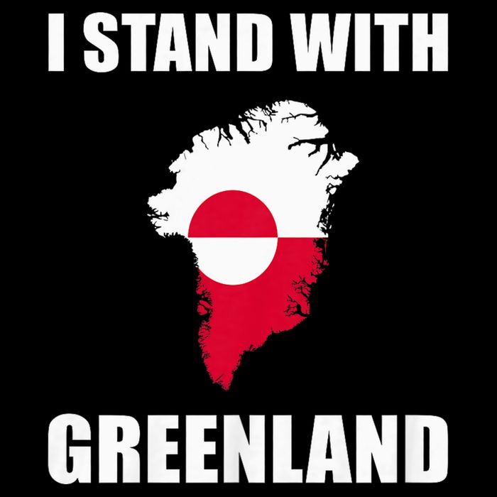 I Stand With Greenland Shirt For Greenland Lovers Greenland  Zip Tote Bag