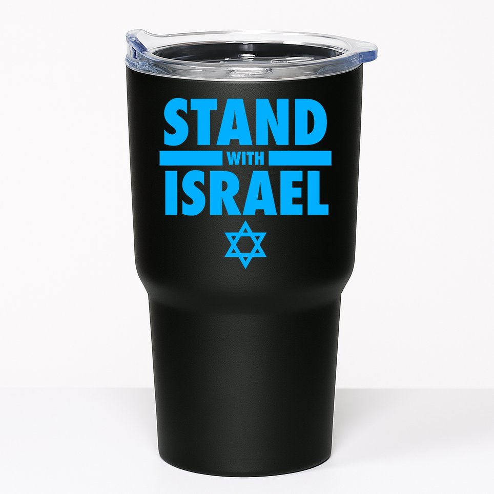 I Stand With Israel Pray For Israel Tumbler