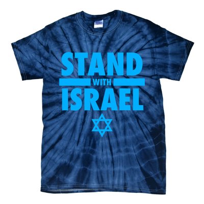 I Stand With Israel Pray For Israel Tie-Dye T-Shirt