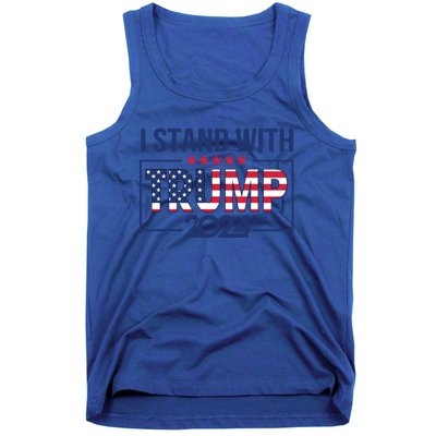 I Stand With Trump 2024 And Funny Gift Tank Top