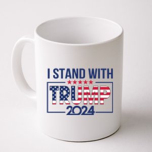 I Stand With Trump 2024 And Funny Gift Coffee Mug