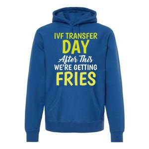 Ivf Survivor Warrior Transfer Day Infertility Gift Premium Hoodie