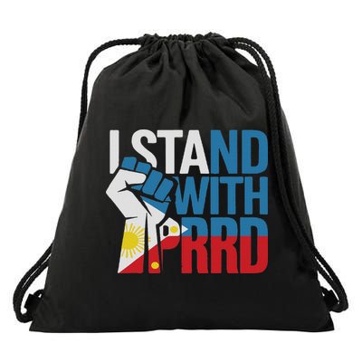 I Stand With Prrd Drawstring Bag