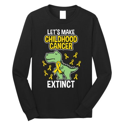 In September We Wear Gold Childhood Cancer Awareness Long Sleeve Shirt