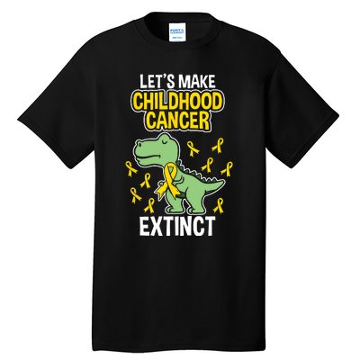 In September We Wear Gold Childhood Cancer Awareness Tall T-Shirt