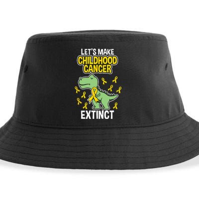 In September We Wear Gold Childhood Cancer Awareness Sustainable Bucket Hat