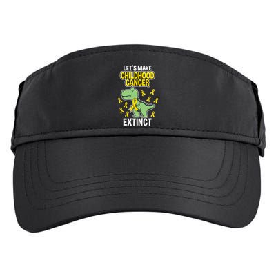 In September We Wear Gold Childhood Cancer Awareness Adult Drive Performance Visor