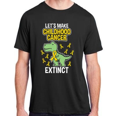 In September We Wear Gold Childhood Cancer Awareness Adult ChromaSoft Performance T-Shirt