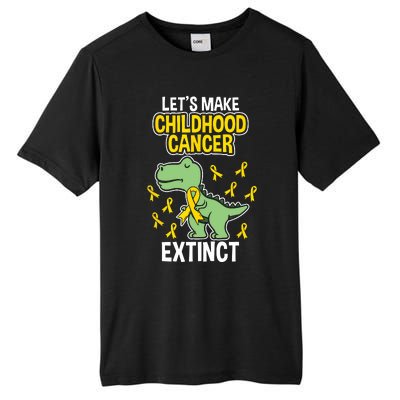 In September We Wear Gold Childhood Cancer Awareness Tall Fusion ChromaSoft Performance T-Shirt