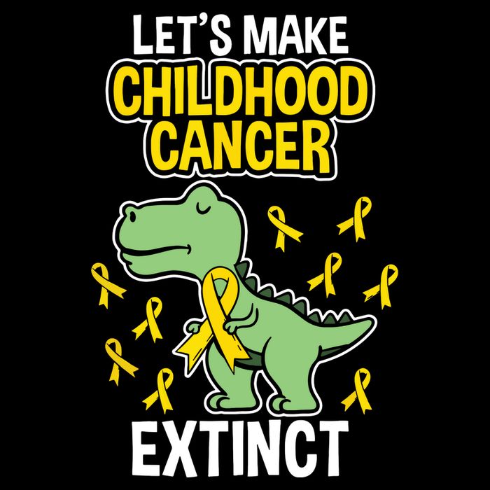 In September We Wear Gold Childhood Cancer Awareness Flat Bill Trucker Hat