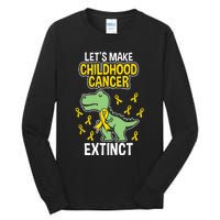 In September We Wear Gold Childhood Cancer Awareness Tall Long Sleeve T-Shirt