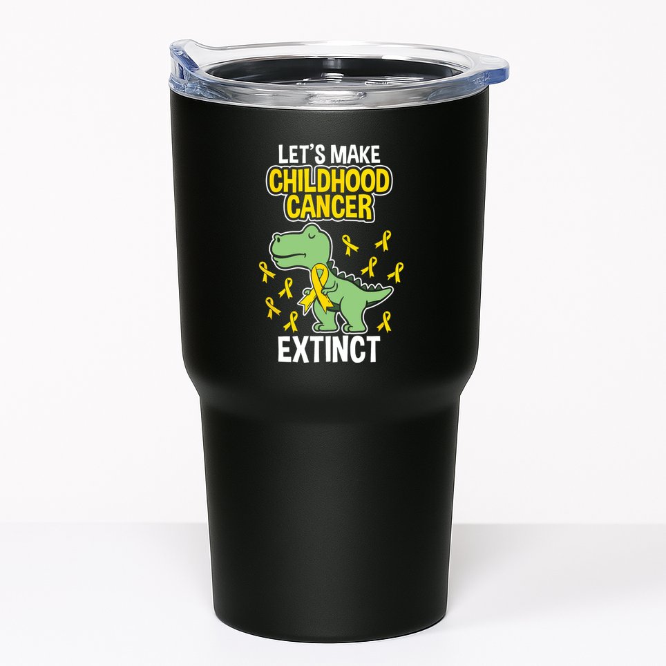 In September We Wear Gold Childhood Cancer Awareness Tumbler