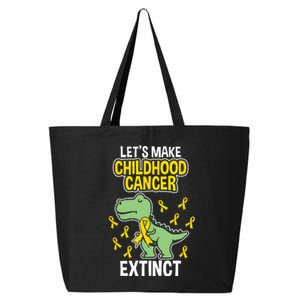 In September We Wear Gold Childhood Cancer Awareness 25L Jumbo Tote