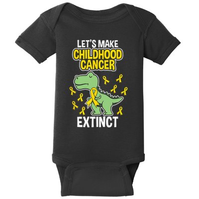 In September We Wear Gold Childhood Cancer Awareness Baby Bodysuit