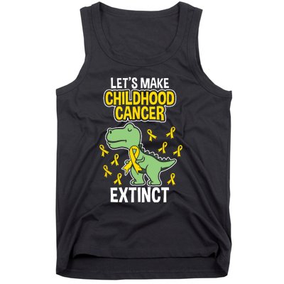 In September We Wear Gold Childhood Cancer Awareness Tank Top