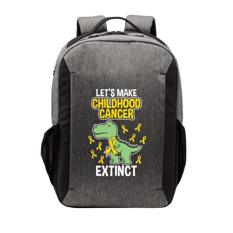 In September We Wear Gold Childhood Cancer Awareness Vector Backpack