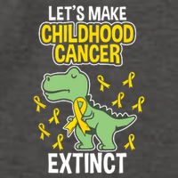 In September We Wear Gold Childhood Cancer Awareness Vector Backpack