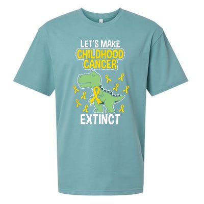 In September We Wear Gold Childhood Cancer Awareness Sueded Cloud Jersey T-Shirt