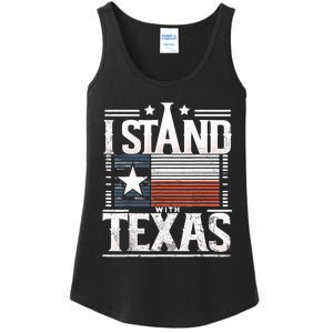 I Stand With Texas Scotus Ladies Essential Tank