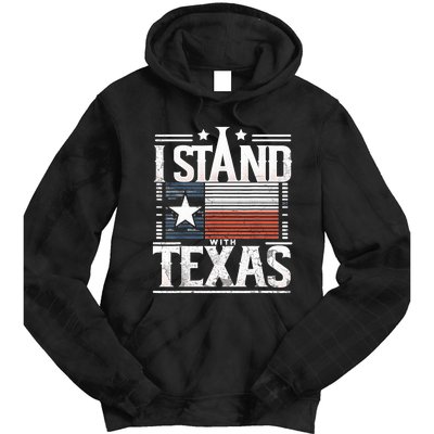 I Stand With Texas Scotus Tie Dye Hoodie