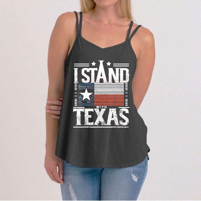 I Stand With Texas Scotus Women's Strappy Tank