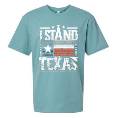 I Stand With Texas Scotus Sueded Cloud Jersey T-Shirt